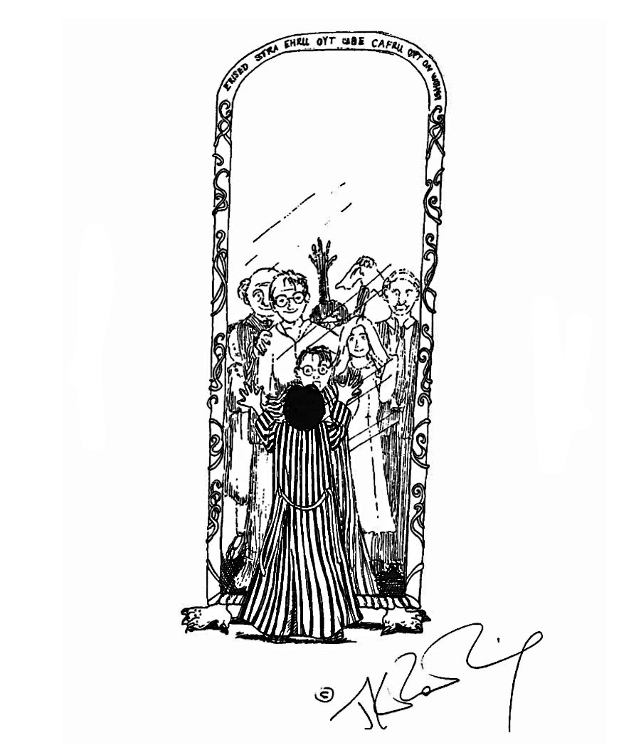 Harry dÃ©couvrant toute sa famille, dans le Miroir du RisÃ¨d
