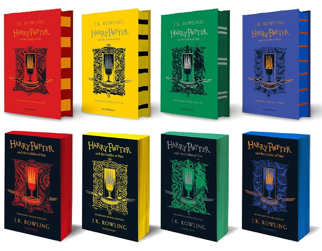 Carlsen Harry Potter et la coupe de feu 4ème bande, édition de bijoux illustrée en couleur 1 badge Harry Potter 