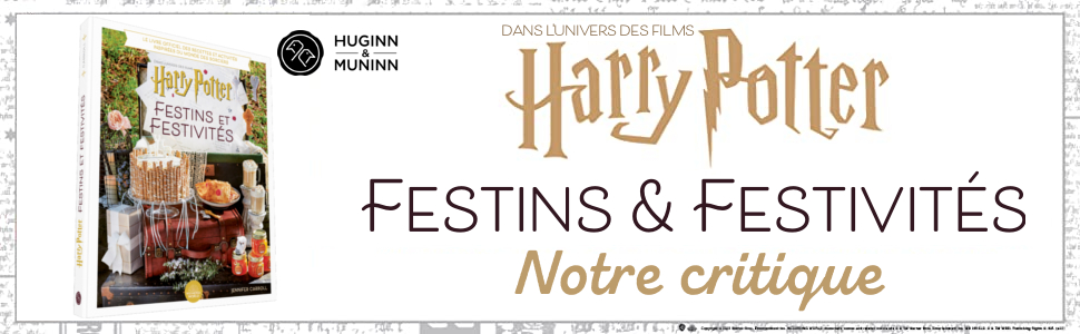4 bannières Maisons des sorciers Harry Potter - Déco de Fête H. POTTER