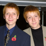 HP1 - James et Oliver Phelps à l'avant-première de Londres