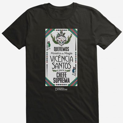 T-shirt "Votez Vicência Santos"