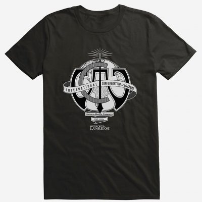 T-shirt "IWC" (avec le logo de la Confédération Internationale des Mages et Sorciers")
